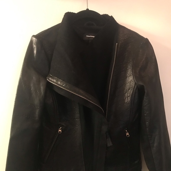 Mackage leather and wool jacket - MINT CONDITION - Picture 4 of 5